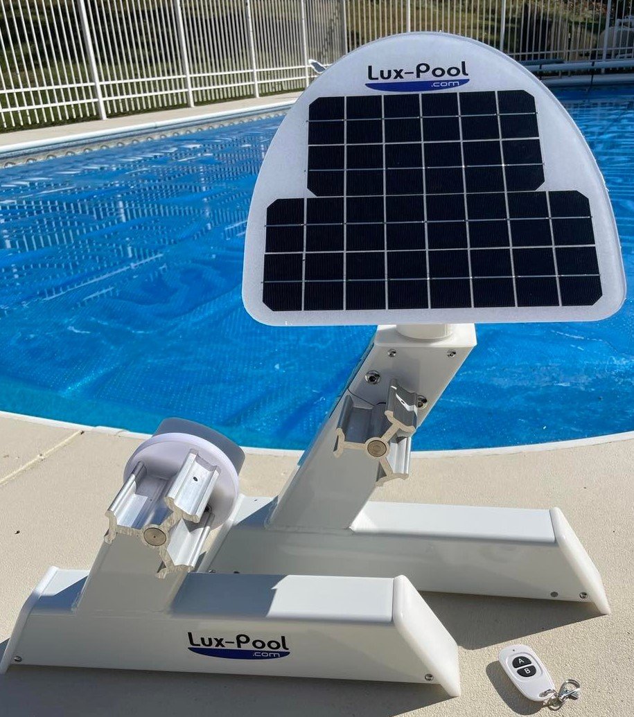 Automatic Solar Blanket Cover Reel / Roller - Remote Controlled