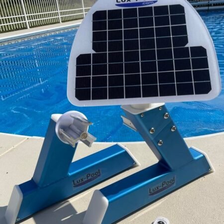 Motorized Solar Blanket Roller for pools up to 40ft length - Lux-Pool